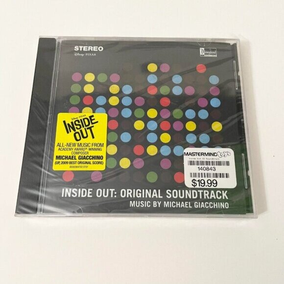 Inside Out Original Soundtrack Music Michael Giacchino CD Flaws - Picture 16 of 16
